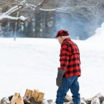 RURART Hiver 2018, Adrien, feu de joie, photo Maryline Blais