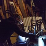 RURART Hiver 2018, Allan Hard, percussion, hangar, photo Stuart EdwardsLR
