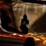 RURART Hiver 2018, Amélie Lemay-Choquette, projection peinture, verre, danse, photo Stuart EdwardsLR