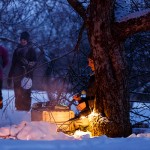 RURART Hiver 2018, Claude Andrée Rocheleau, musique, looping, nature, photo Maryline BlaisLR