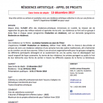 RURART hiver 2018- appel de projets